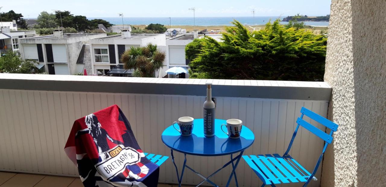 Appartement ,Le Trimaran, Avec Vue Sur L'Ocean Guidel Buitenkant foto
