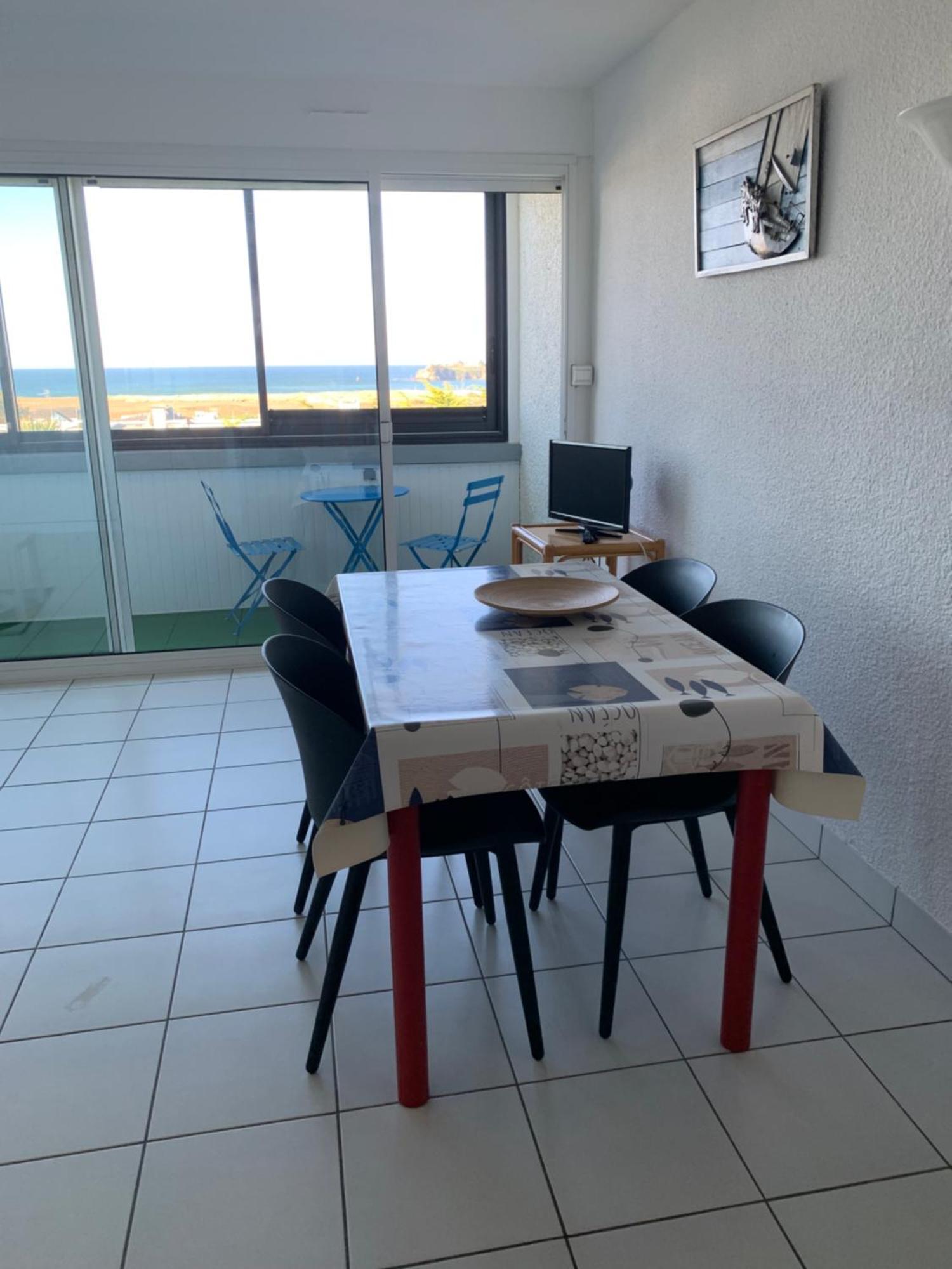 Appartement ,Le Trimaran, Avec Vue Sur L'Ocean Guidel Buitenkant foto